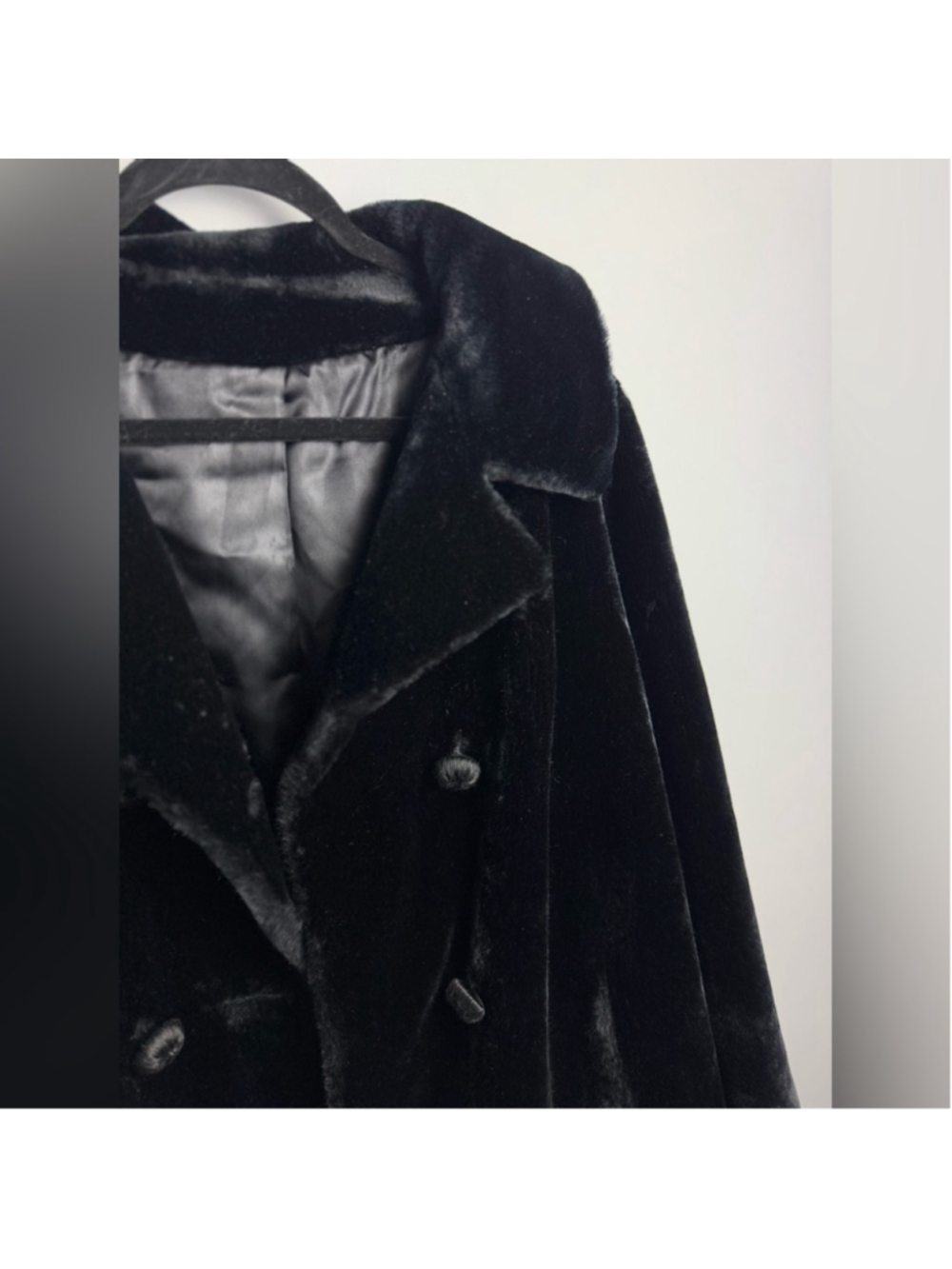 Vintage Borgaza Faux Fur knee length Heavy Winter Coat - Picture 2 of 10